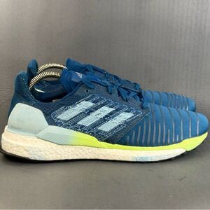 Adidas Solar Boost M 'Legend Marine/Ash Grey/Hi-Res Yellow' men’s size 10